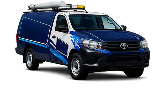 Arcadia Blocked Drains service van