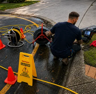 Burst pipe and drain repair in Arcadia